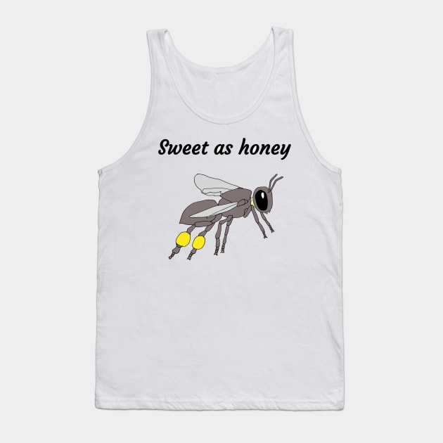 Sweet as sugarbag bee honey! Tank Top by BeeBabette